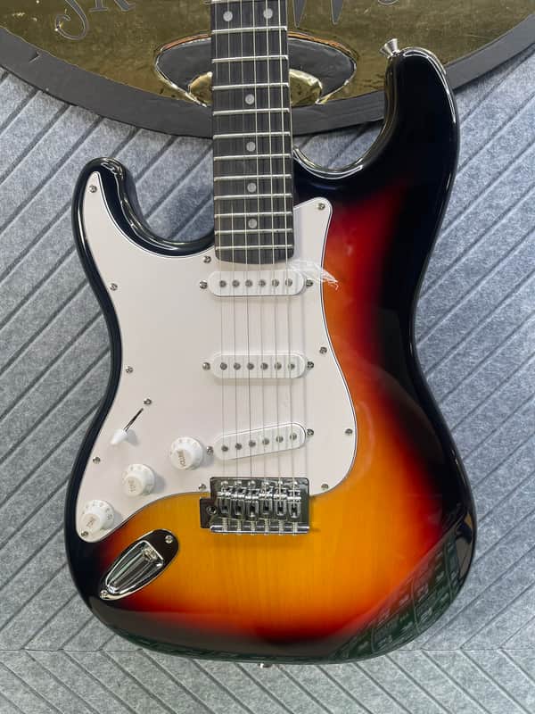 Harley Benton ST-20 LH Left Handed SB SSS Inc Our In-USA Fret Dress USA Stock Fast Ship Vintage Sunburst image 1