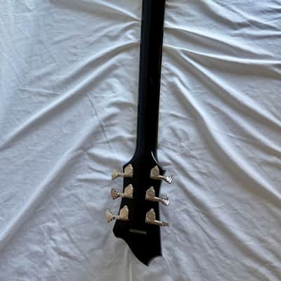 Hagstrom TREVIDLX-BLK Tremar Viking Deluxe Semi-Hollow with Tremolo 2010s - Gloss Black image 9