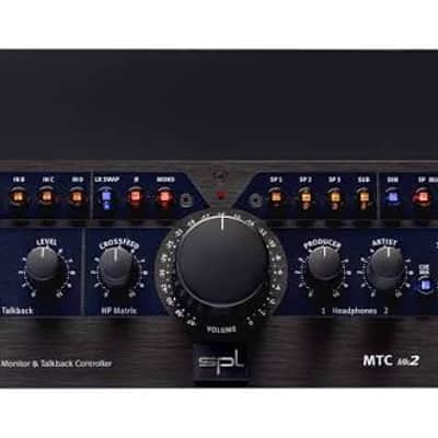 SPL MTC MkII Monitor and Talkback Controller 2023 - Black image 1