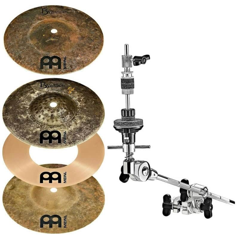 Meinl 8" Artist Concept Benny Greb Crasher Hi-Hat Cymbals (Pair)