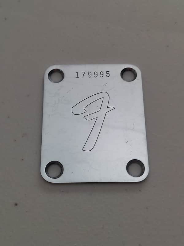 1966 Fender Neck Plate (M-80) image 1