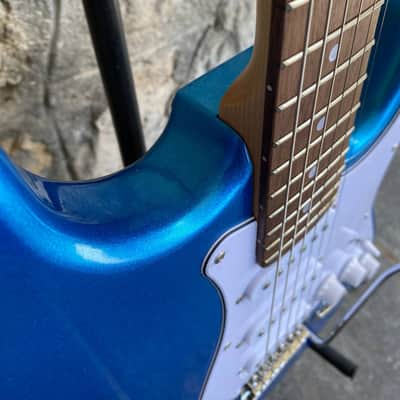 Vision Stratocaster ST5 Electric Guitar Starter Kit - Electric Blue - NEW image 11