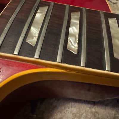 Gibson Vintage 1973 Les Paul Deluxe Project Guitar 1970's 8lbs 15oz fully equipped image 12