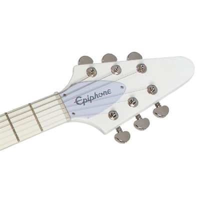 Epiphone Limited Edition Brendon Small Snow Falcon White Gloss Finish Electric Guitar image 4