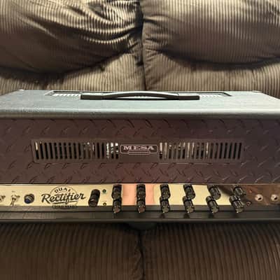 Mesa Boogie Dual Rectifier *Rev F* Revision F Chrome Chassis 2ch Solo Head image 1