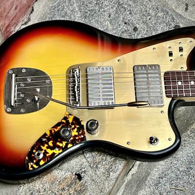 Waterslide Offset w/ Mojo Dual Foil Pickups 2022 Sunburst NEW (Authorized Dealer) image 2