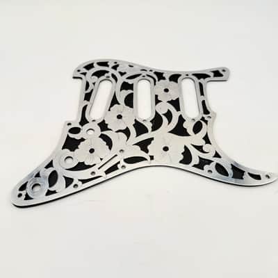 Stratocaster Pickguard Engraved Metal bpg661 image 2