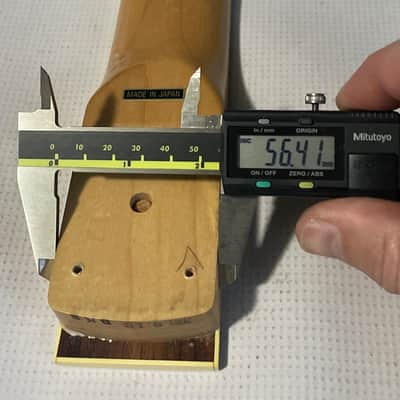 2000's Japan Jackson DK2 Maple Bound Guitar Neck Floyd Ready 24 Fret Sharkfin (Stamped Used) image 24