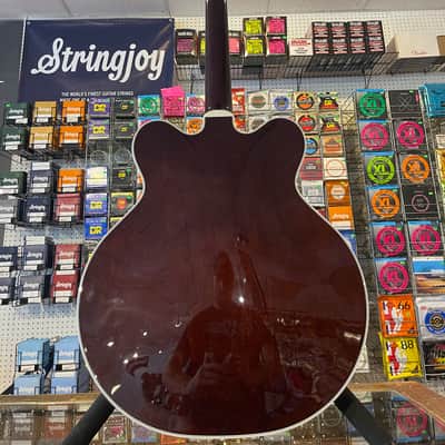 Gretsch G6122TG Players Edition Country Gentleman Hollow Body with Bigsby  - Walnut Stain image 4