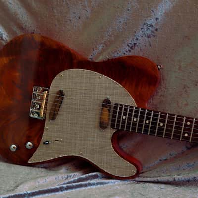GB Liuteria Traditional Tele walnut and fabric image 9