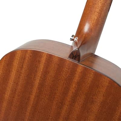 Washburn WCG10SENS Comfort Series 20 Grand Auditorium Cutaway with Fishman Electronics Natural Satin image 2