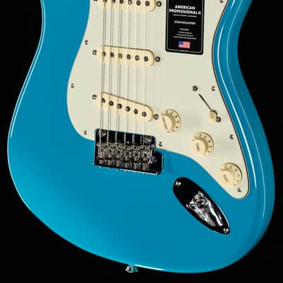Fender American Professional II Stratocaster Miami Blue Rosewood Fingerboard (728) image 1