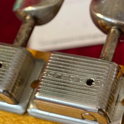 Kluson single line tuners  Master of aging Lefty / Left handed image 5