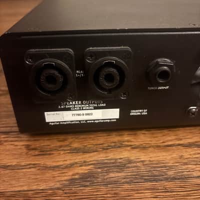 Aguilar Tone Hammer 700 700-Watt Bass Amp Head 2018 - Present - Silver image 5