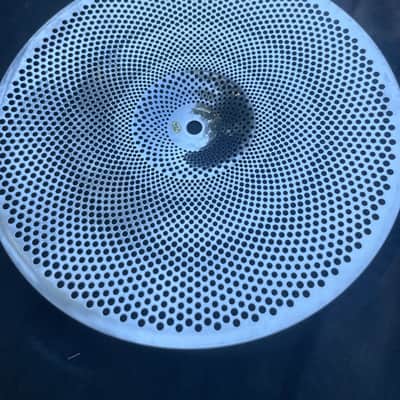 Sabian 13" Quiet Tone Low Volume Hi-Hat Cymbals (Pair) 2018 - Present - Silver image 5