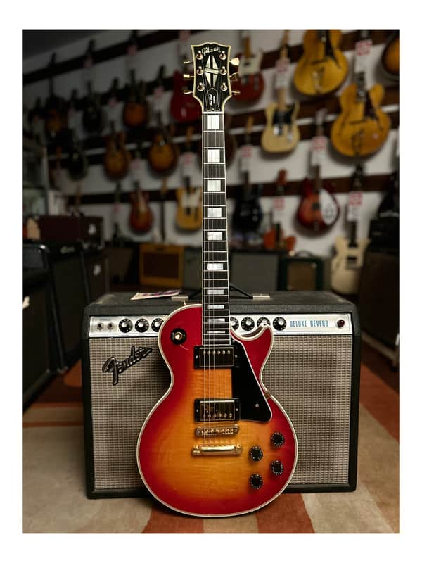 GIBSON LES PAUL CUSTOM HERITAGE CHERRY SUNBURST de 2010