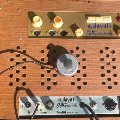 Vintage 1959 Davoli Krundaal DTE 1051 T – Rare Italian 12W Tube Combo with Tremolo image 6