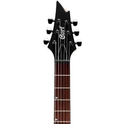 Cort KX Series KX300OPCB, Mahogany Body w/ Spalted Maple Top, EMG, Open Pore Cobalt Burst image 6