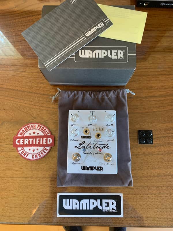 Wampler Latitude Deluxe Tremolo V2 Pedal - MINTY! image 1
