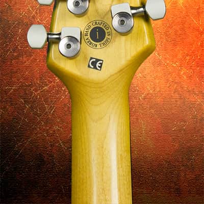 Brian Moore I-2000 iM Electric Guitar Flame Maple Vintage Sunburst, Excellent Condition image 6