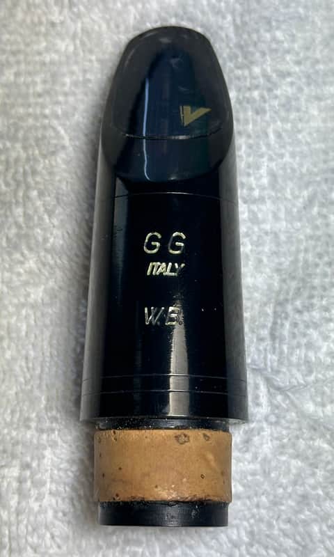 Pomarico GG Clarinet Mouthpiece Bb 1970’s - Hard rubber image 1