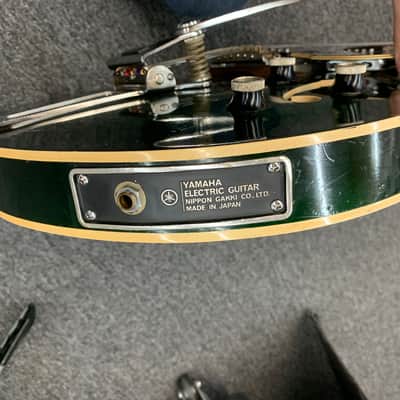 Yamaha SA-30 T Hollow Body with Tremolo 1967 - 1972 - Dark Green image 16