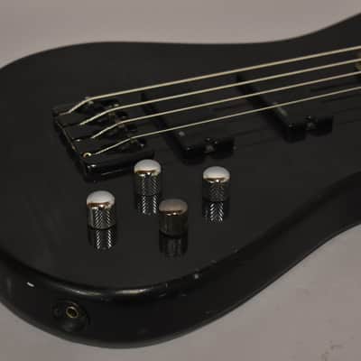 2004 Spector Performer 4 DLX Deluxe Matte Black Finish image 7