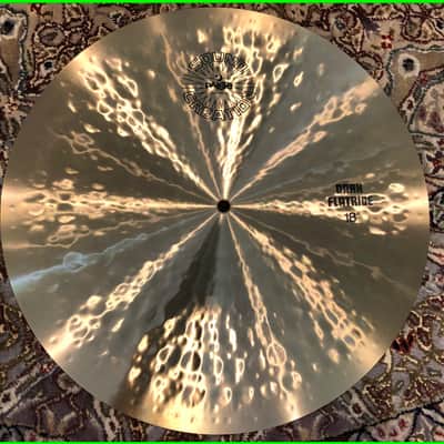 Paiste Vault Release 0047: Sound Creation 18" Dark Flatride Flat Ride from 1985 IMMACULATE COLLECTOR GRADE NOS Mint Formula 602 alloy gem! image 7