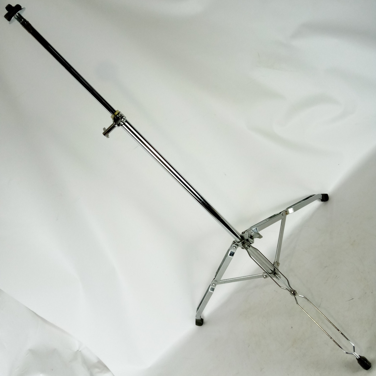 Pearl Vintage70s Straight Cymbal Stand Double-Braced Heavy Duty Tripod Japan MIJ — main photograph