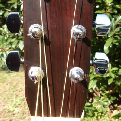 Sada Yairi YD404 Old Martin Replica  Japan Vintage Guitar 1978 Natural+ Original Hard Case image 11