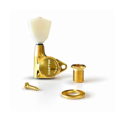 Gotoh Tuners SG301-P4N - Gold - 3 per side - For Les Paul - 05112GX