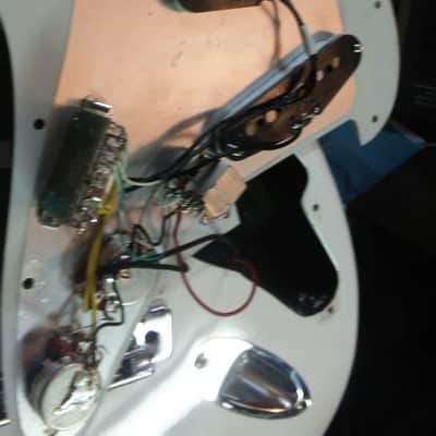 Squier Vintage Modified Stratocaster Strat MIJ Alnico 52 Pickups Fender Big Block Tremolo Bridge image 3