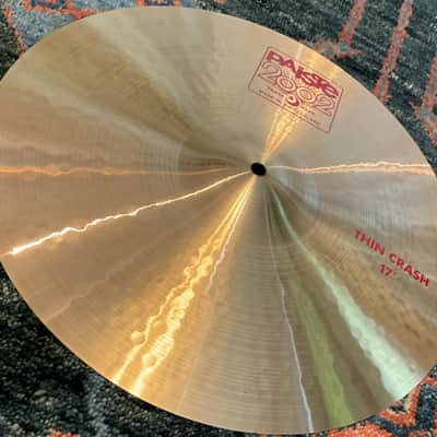 Paiste 2002 Series Thin Crash Cymbal 17” image 2