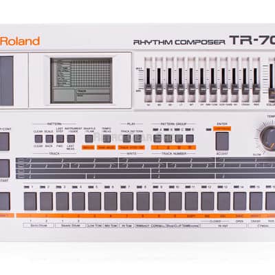 Roland TR-707 Rhythm Composer Drum Machine Vintage Analog Synthesizer TR707 image 2
