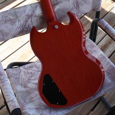 Gibson SG Standard '61 w/ Maestro Vibrola 2022 Gibson Demo Shop Guitar Vintage Cherry image 23
