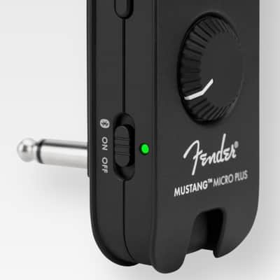 Fender Mustang Micro Plus Digital Amp with 50 Amp and Effect Models - Black image 2