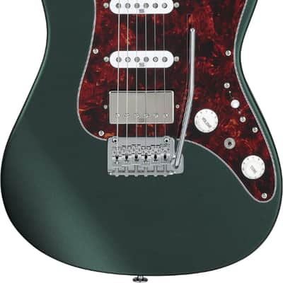 Ibanez AZ2204N Prestige Electric Guitar, Rosewood Fingerboard, Ivy Green Metallic image 2