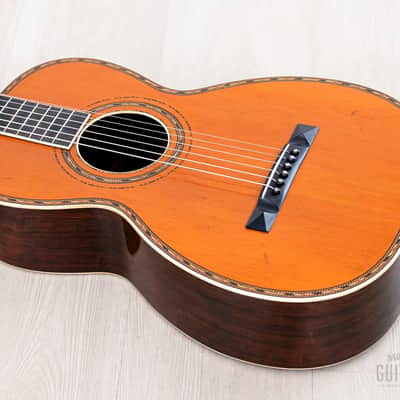 1890s Lyon & Healy Size 1 Vintage Parlor Acoustic Guitar, Adirondack Spruce & Brazilian Rosewood, Collector-Grade image 10