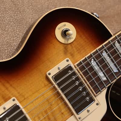 2016 Gibson Les Paul Traditional HP Electric Guitar Triburst + OHSC image 3