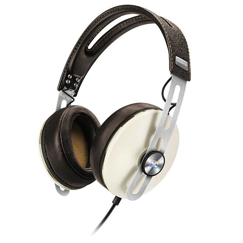 Sennheiser M2-AEI-IVORY Momentum 2 Over-Ear Closed-Back Headphones for iOS Devices image 1