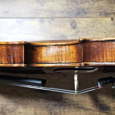 2026 *Featured* New "Phantom 19" 4/4 Violin | 1PC Flamed Back | Dark Tone | New Bow image 4