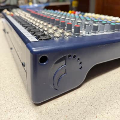 Soundcraft MFX12/2 12-Channel Mixer with Lexicon Effects 2000s - Blue image 4