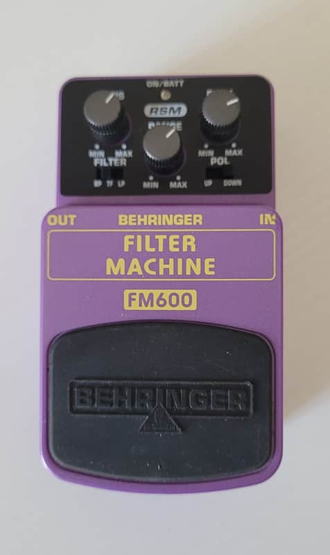 Behringer Fm600 Filter Machine