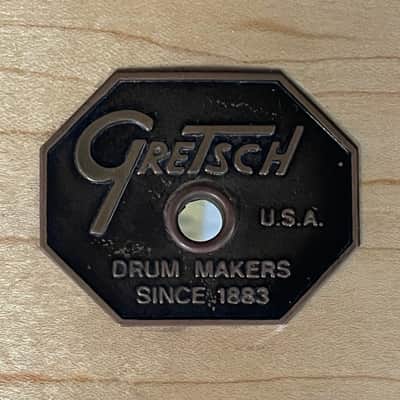 Gretsch - Maple - Stop Sign Badge 24, 13, 16 image 3