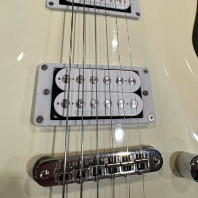 2009 DBZ Imperial Solid Body Electric Guitar - White (Excellent Condition) image 6