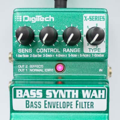 Digitech X-Series Bass Synth Wah Envelope Filter Guitar Effect Pedal XBWV00021610 image 3