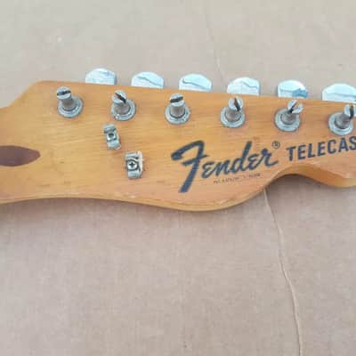 1971 FENDER TELECASTER NECK USA - made by HERB G. image 1
