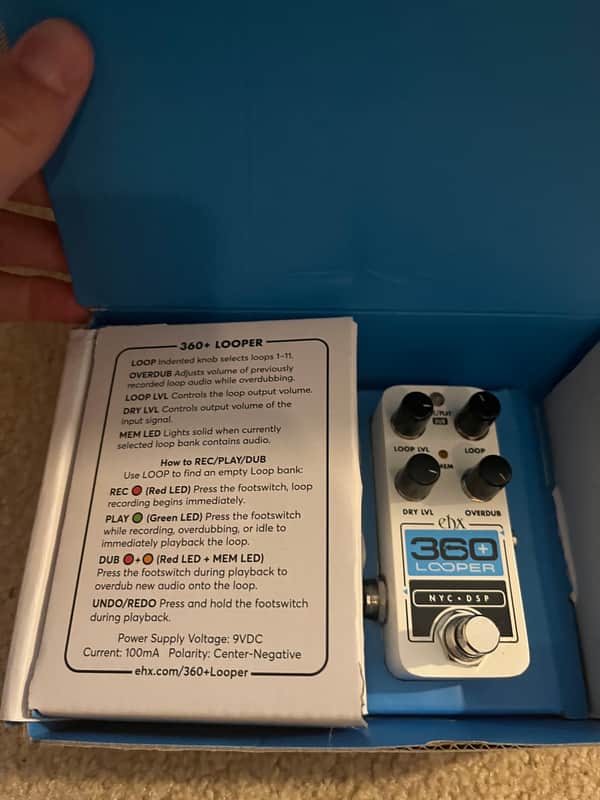 Electro-Harmonix Pico 360+ Looper 2024 - Present - White image 1