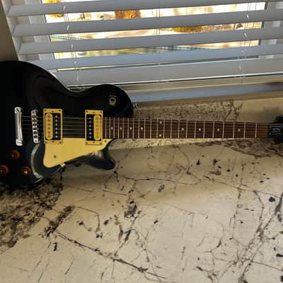 Epiphone Les Paul Custom Pro Electric Guitar Black Ebony w Hard Shell Case image 1