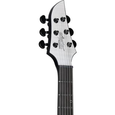Schecter KM-6 MK-III Keith Merrow Legacy Electric Guitar, Left-Handed, Tri-White Satin, Open Box (Very Good) image 7